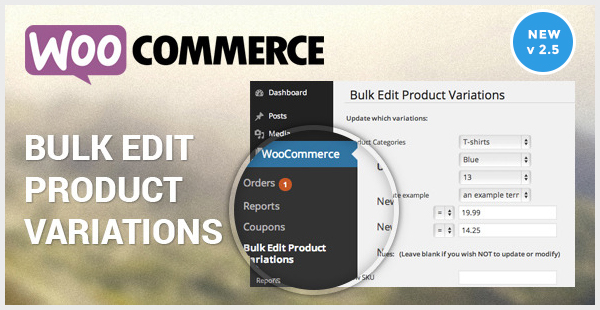 WooCommerce Bulk Edit Variable Products  Prices